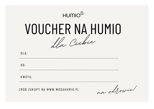 HUMIO Water Voucher – Give the Gift of Health and Balance